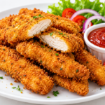 CHEESY CHICKEN FINGERS